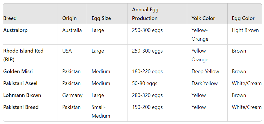 best egg laying brown eggs