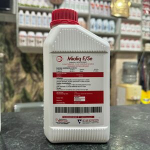 Mialiq E SEL liquid Vitamin E and Selenium premix for poultry and livestock - 1L