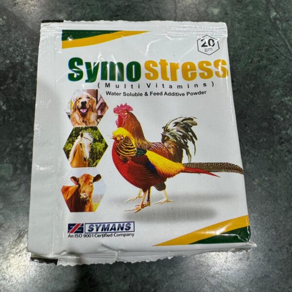 SYMOSTRESS Water Soluble Powder: Comprehensive Poultry Vitamin Supplement