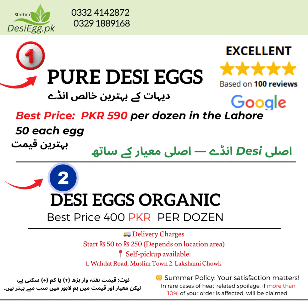 desi eggs in Lahore