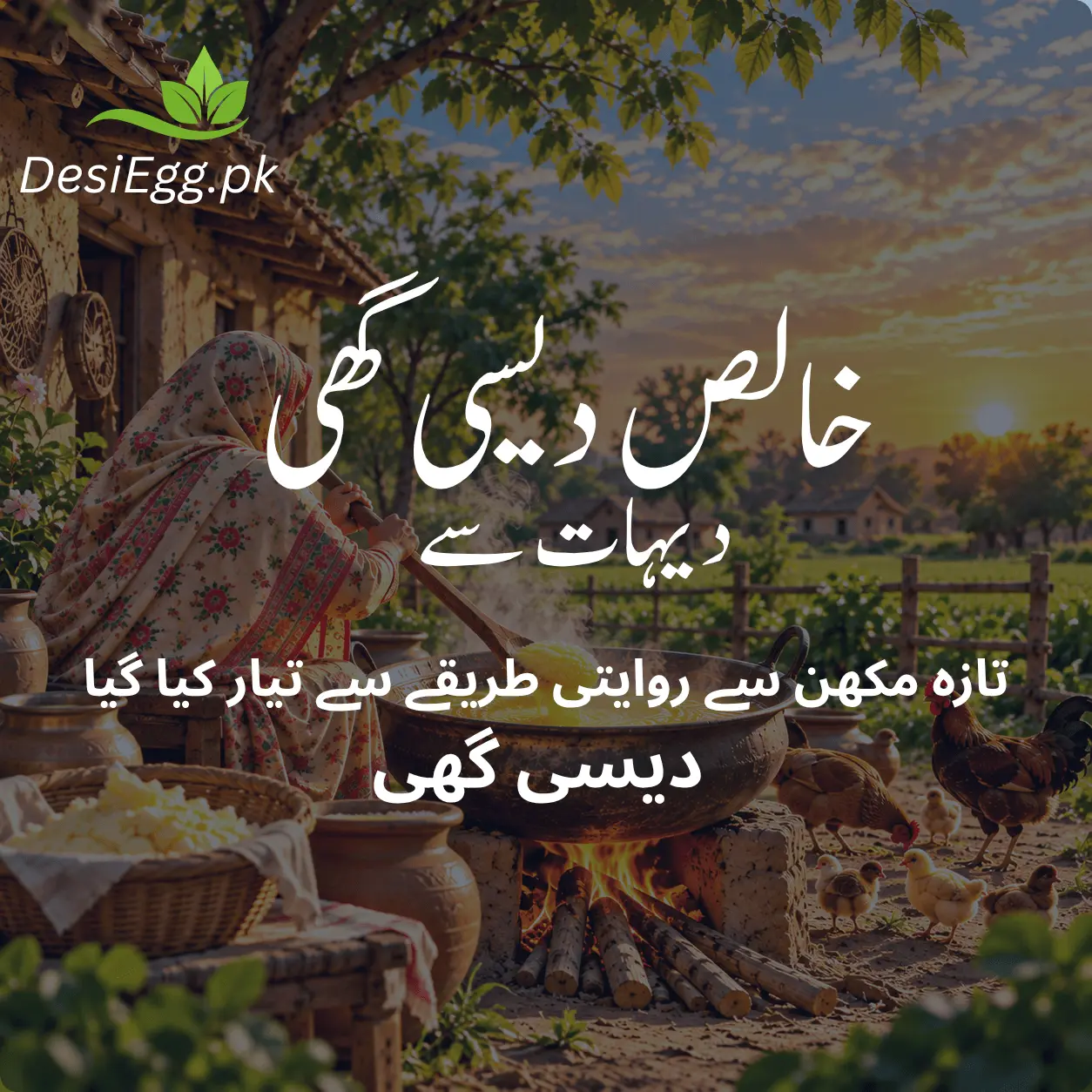 Desi Ghee - Pure & Natural 1 Pure desi ghee from village in Lahore