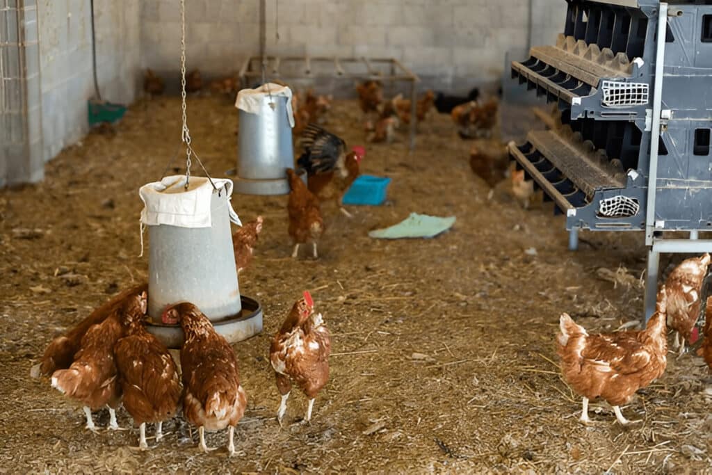 Cage-free Misri eggs from barn-laid hens – healthy, brown-shelled eggs